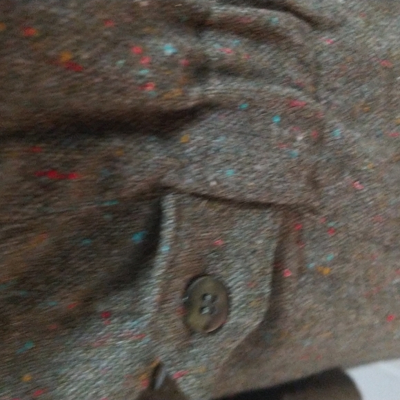 Vintage 90's Double Breasted Blazer Wool Blend Jacket - Picture 6 of 12